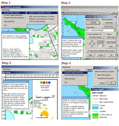 MAAD2gO Easily create Cartographic styled Scaled maps