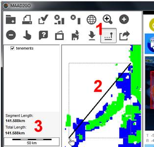 MAAD2GO measure distances